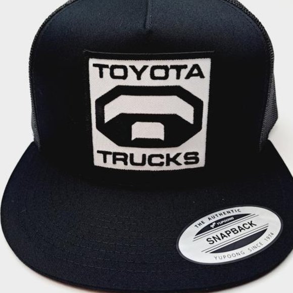 TEQ TRD JDM Toyota Trucks Embroidered Patch Flat bill Trucker Mesh Racing Hat